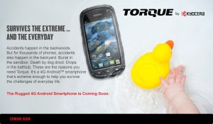 kyocera torque announcement