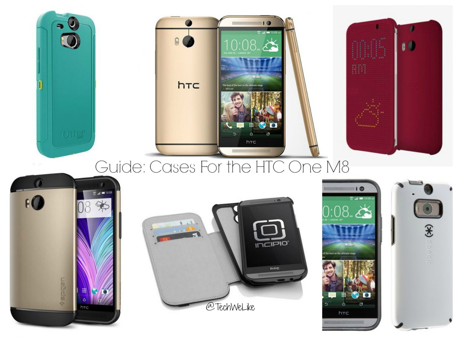 Shopping Guide Cases for the HTC One M8 Phone 2014