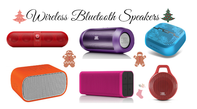 Wireless Bluetooth Speakers - Holiday Gift Guide Analie Cruz
