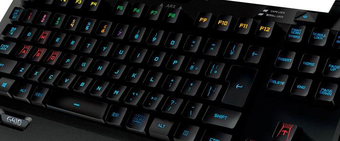 Svare for eksempel Konfrontere Logitech G410 Atlas Spectrum Gaming Keyboard Review
