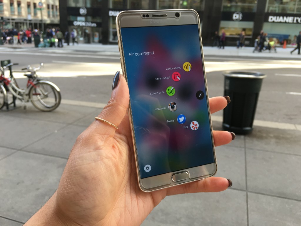 Samsung Galaxy Note 5 Review - Air Command Menu for S-Pen - #Note5 -Analie Cruz