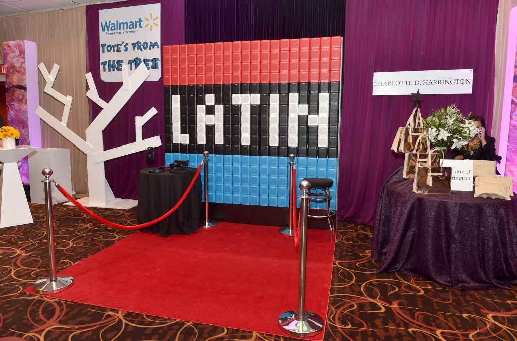 LAS VEGAS, NV - NOVEMBER 16:  Displays and product are seen during the gift lounge during the 16th Latin GRAMMY Awards at the MGM Grand Garden Arena on November 16, 2015 in Las Vegas, Nevada.  (Photo by David Becker/WireImage)