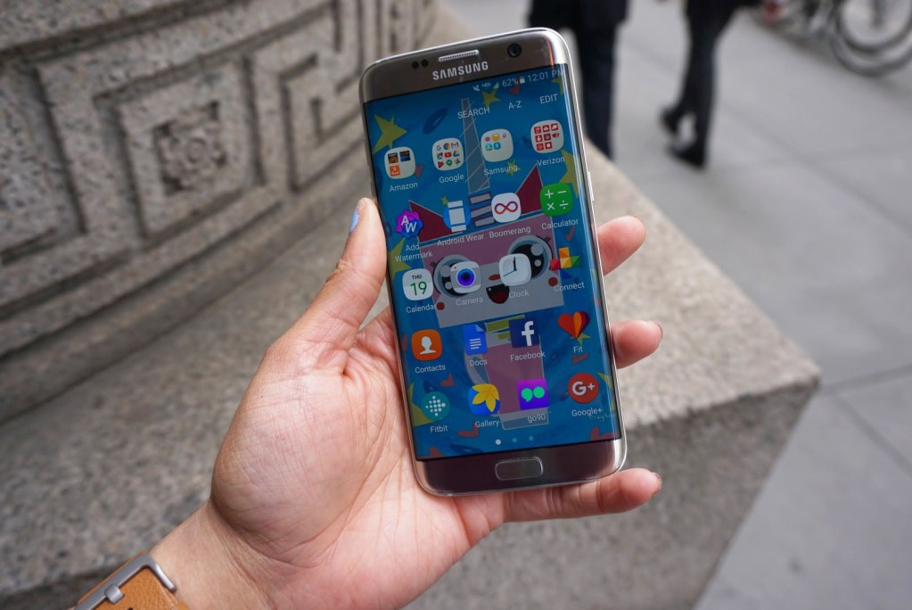 Samsung Galaxy S7 Edge App Drawer - TouchWiz 