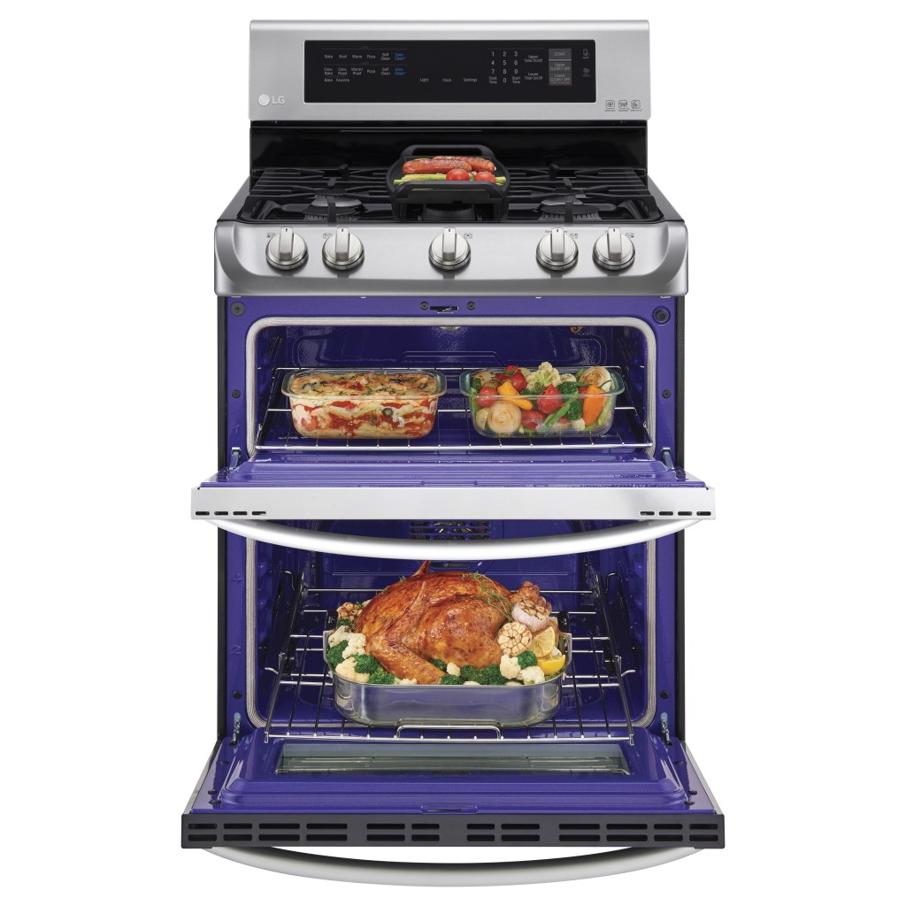 lg-probake-oven-ldg4315st-front-open-filled-best-buy