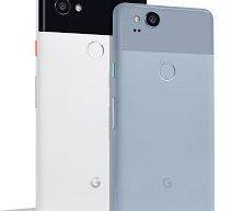 Google Pixel 2 XL (Black &White) and Pixel 2 (Kinda Blue)