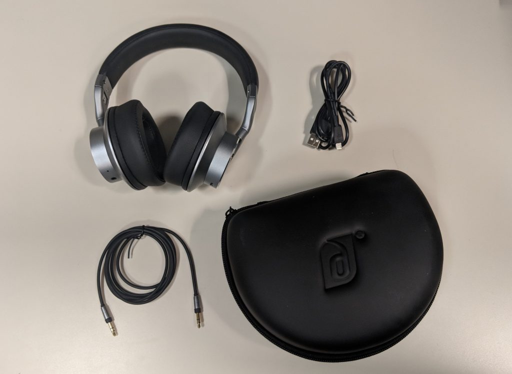 What's in the box - Damson Headspace Bluetooth Active Noise-cancelling headphones review
