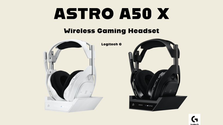  Logitech G Astro A50 X LIGHTSPEED Wireless Gaming Headset +  Base Station, PRO-G GRAPHENE, PLAYSYNC Across Xbox Series X